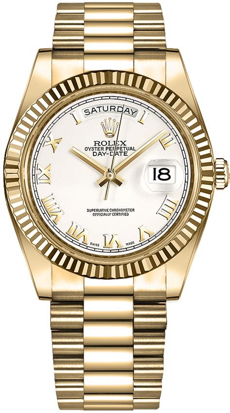 rolex 218238 white roman|rolex day date 218238.